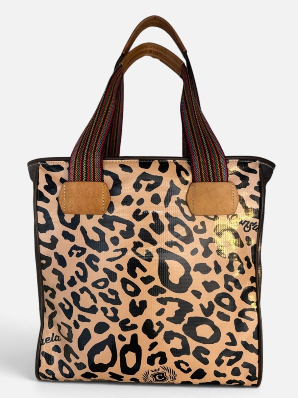 CONSUELA Bam Bam Chica Tote Diego Natural Leather ConsuelaCloth™ Shoulder Bag - Picture 5 of 10